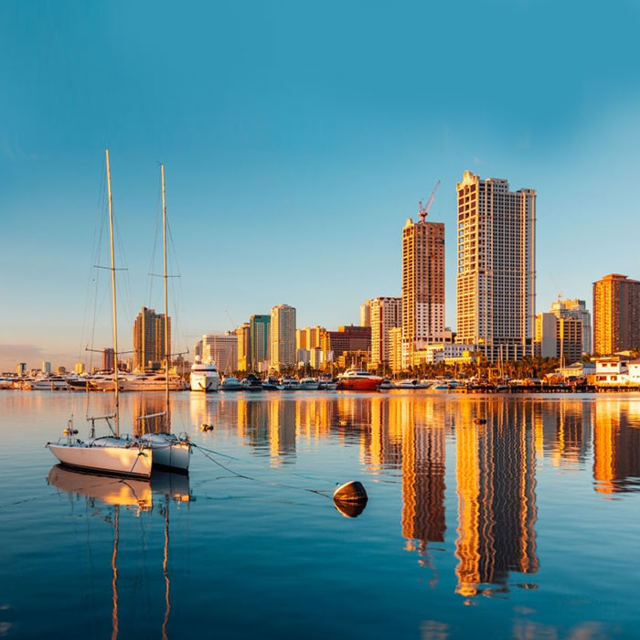 Business Class to Manila